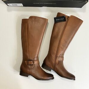New Naturalizer Jayden Wide Calf Tall Riding Boots